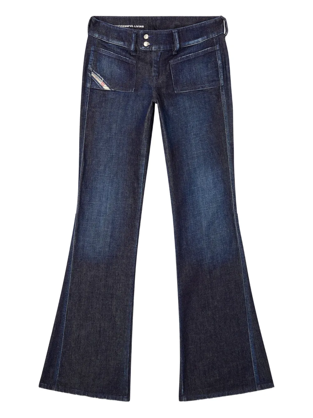 

Джинсы bootcut D-Hush DIESEL, синий