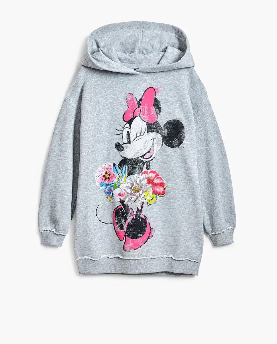 

Платье-свитшот Minnie Mouse для девочек Desigual, темно-серый