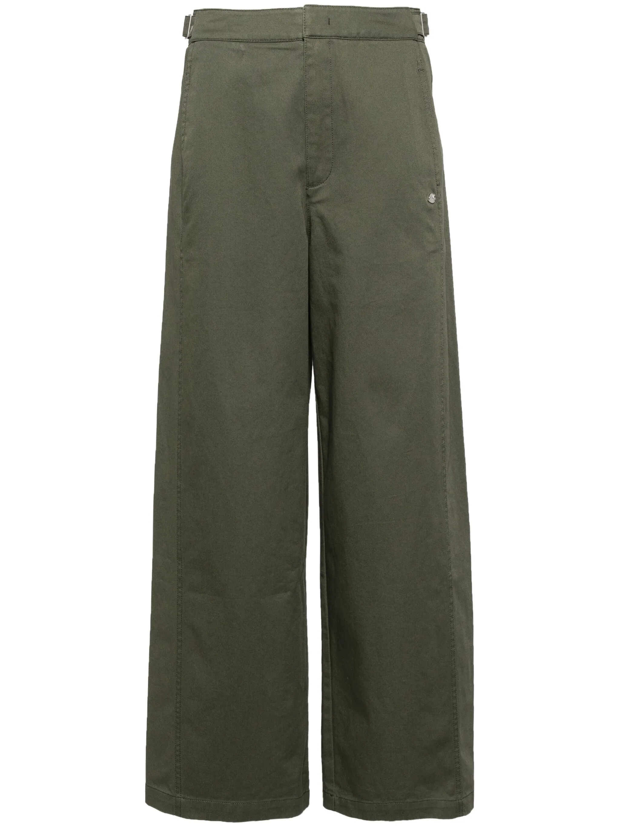 

Прямые брюки с декором в виде динозавра Sport B. By Agnès B., зеленый