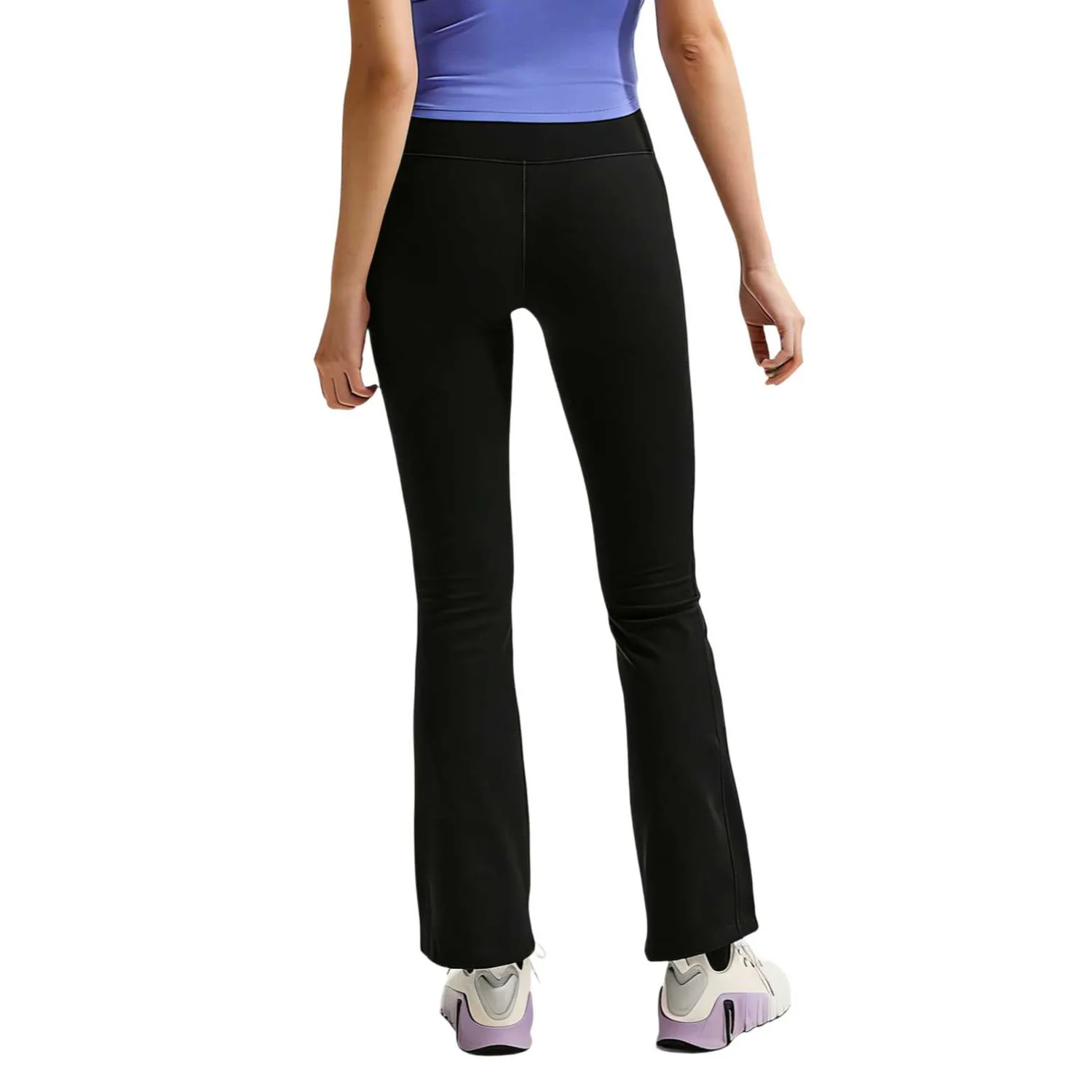 Женские спортивные брюки Dri Fit Nike, черно-белый — фото 3