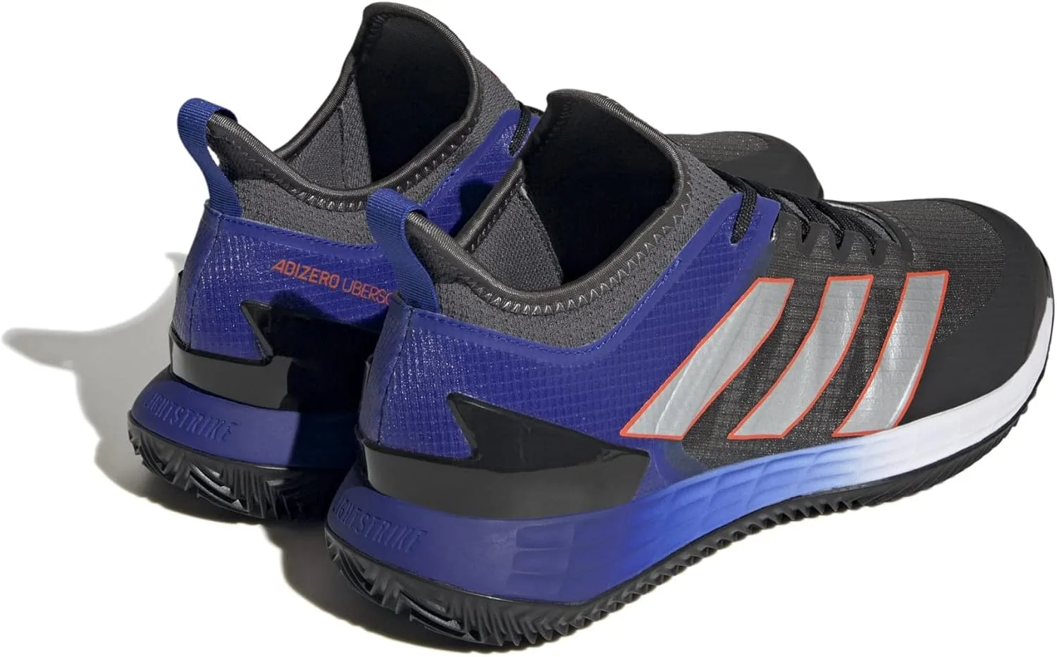 Мужские кроссовки Adidas Adizero Ubersonic 4 M Clay Low (не для футбола), красный/серый — фото 3