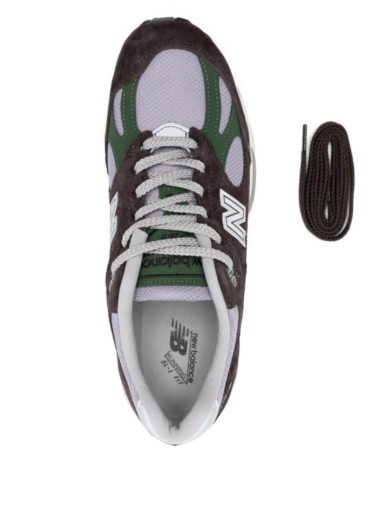 Кроссовки New Balance 991v2, фиолетовый — фото 4