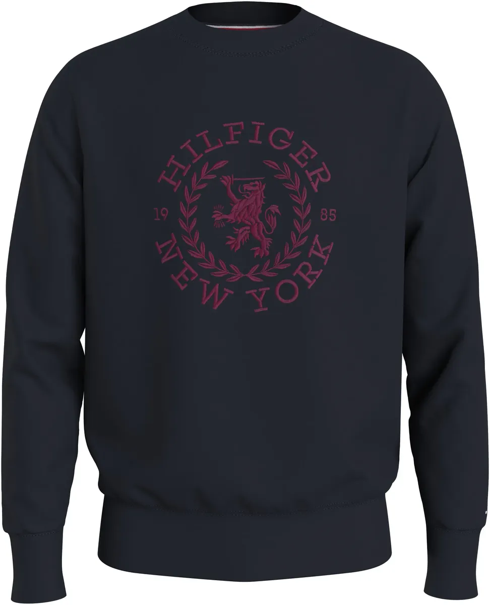 

Толстовка Tommy Hilfiger "BIG ICON CREST SWEATSHIRT", с большим логотипом на груди, цвет Desert Sky