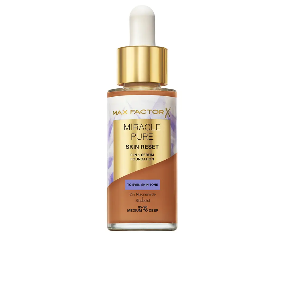 

Праймер Miracle pure sérum con color Max Factor, цвет 85 - 90-Medium to Deep, 30 мл.