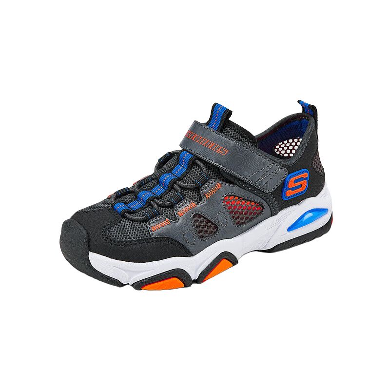 Детские сандалии с низким верхом для мальчиков Skechers Kids, Charcoal — фото 2
