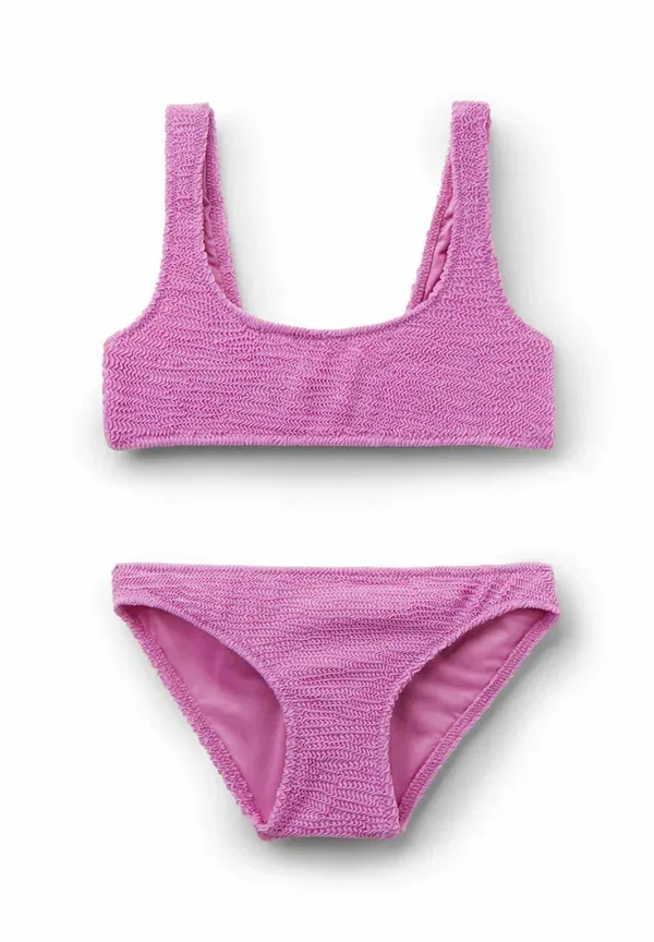 Бикини-сет Crinkle waves Calzedonia, фиолетовый