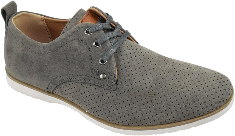 

Мужские классические туфли на шнуровке Oxfords для офиса и повседневной носки ARIDER ALAN-02 Soda, серый