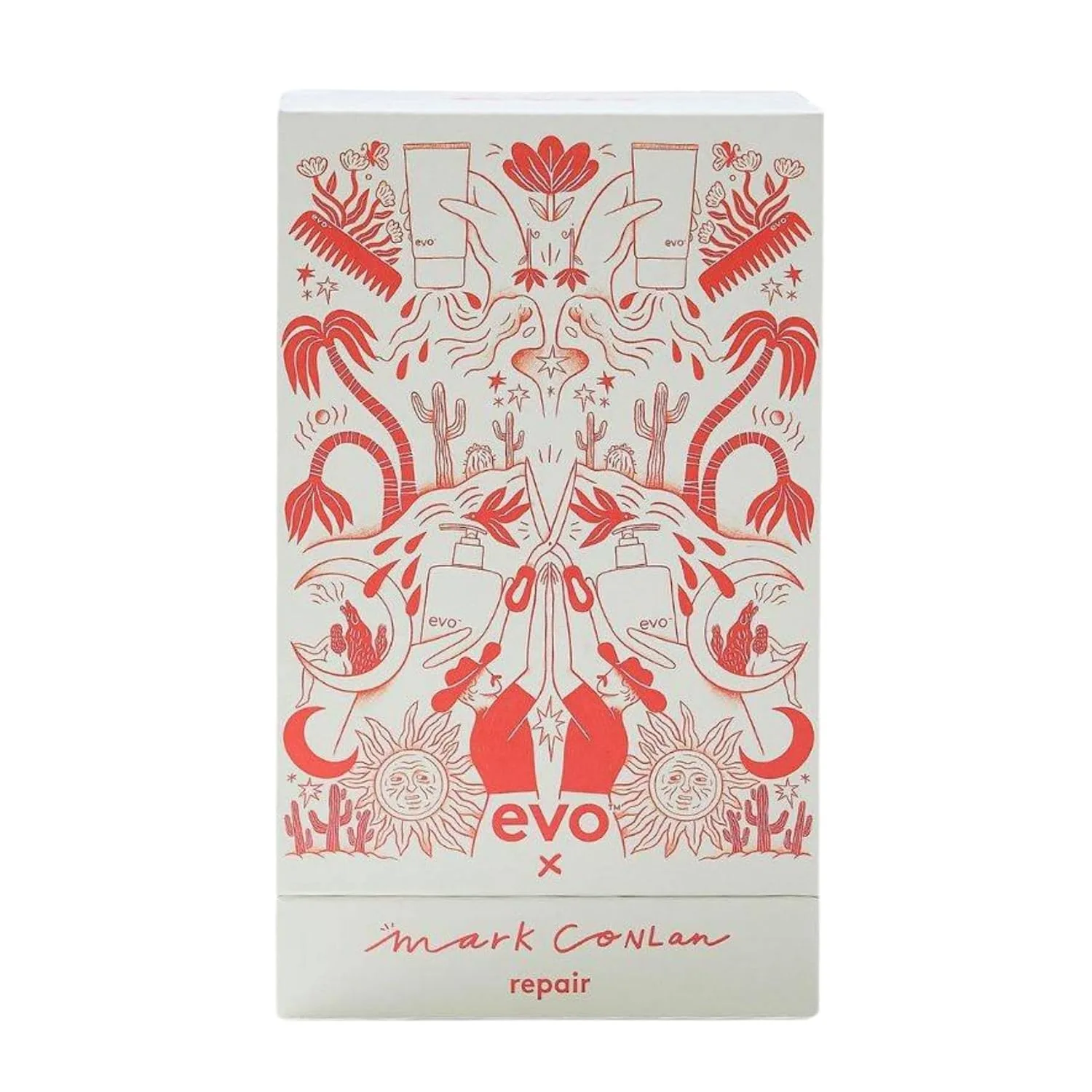 Набор для укрепления волос Evo Good Givin' Hair Strengthening Kit, подарочный комплект - бессульфатный шампунь, кондиционер и восстанавливающее средство для поврежденных и окрашенных волос. — фото 2