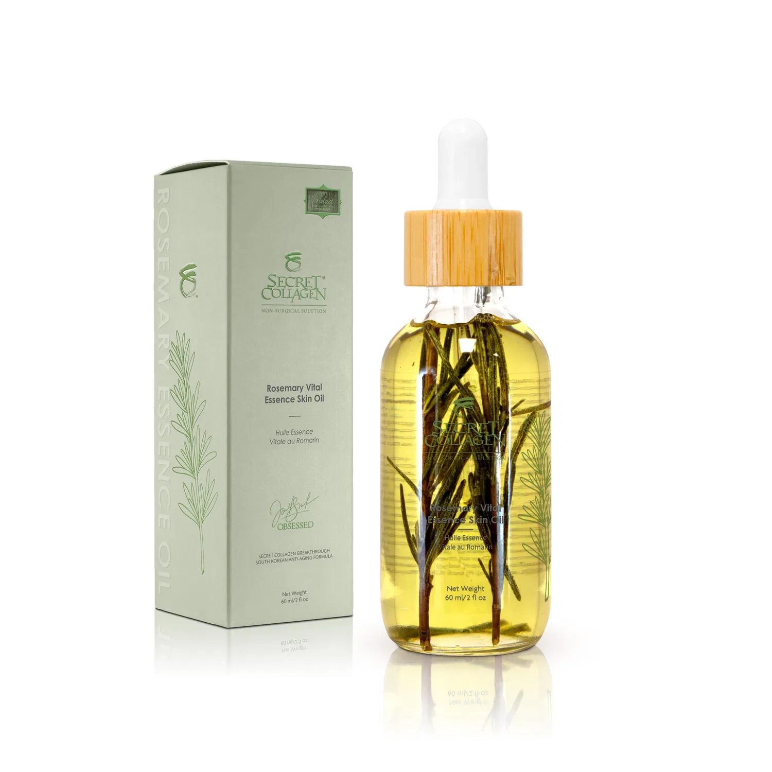 Эссенция Secret Collagen — Масло для кожи Rosemary Vital Essence
