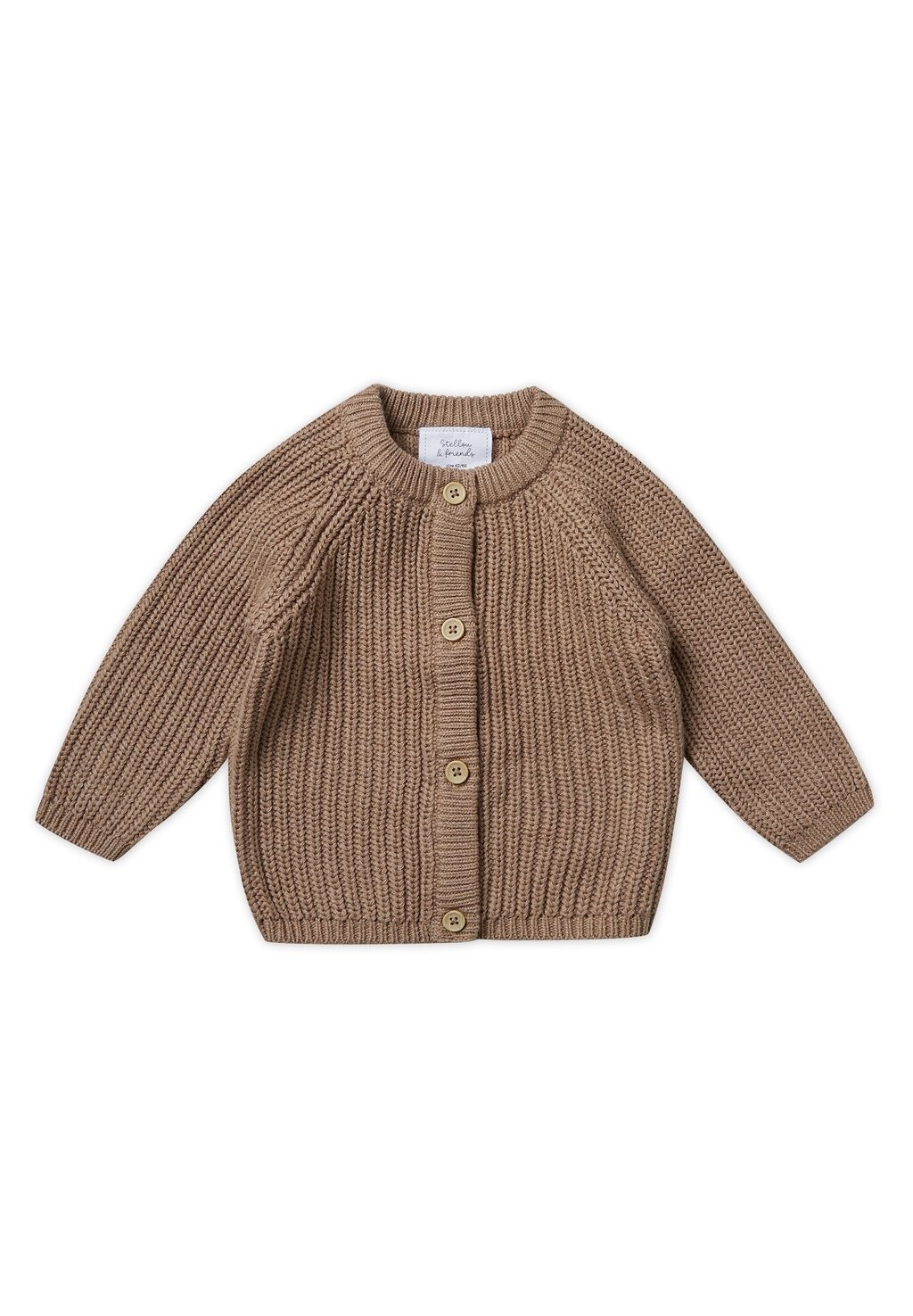 

Кардиган Unisex Stellou & friends, цвет camel