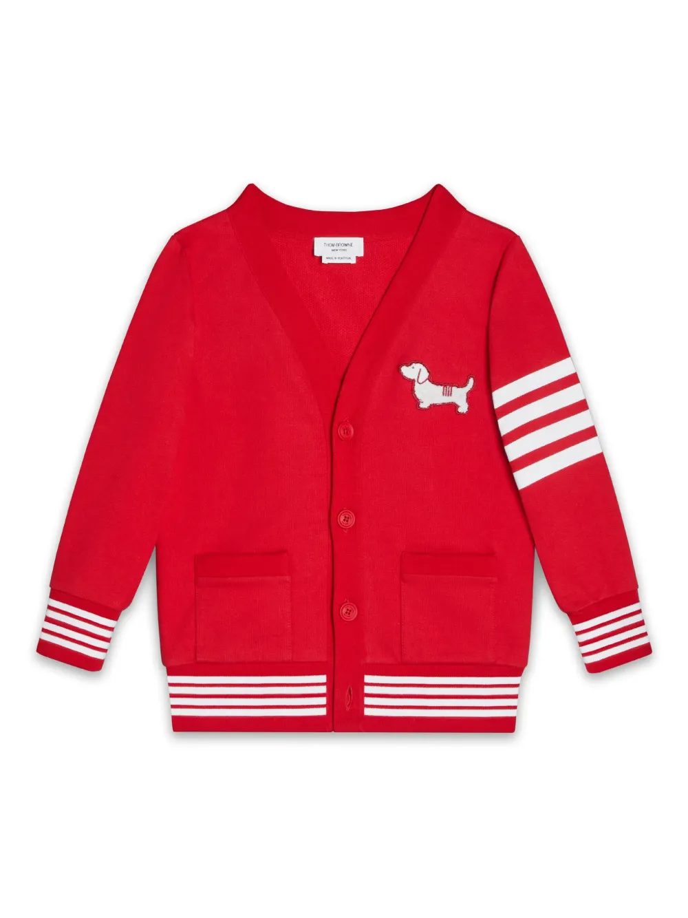 

Кардиган Hector Thom Browne Kids, красный