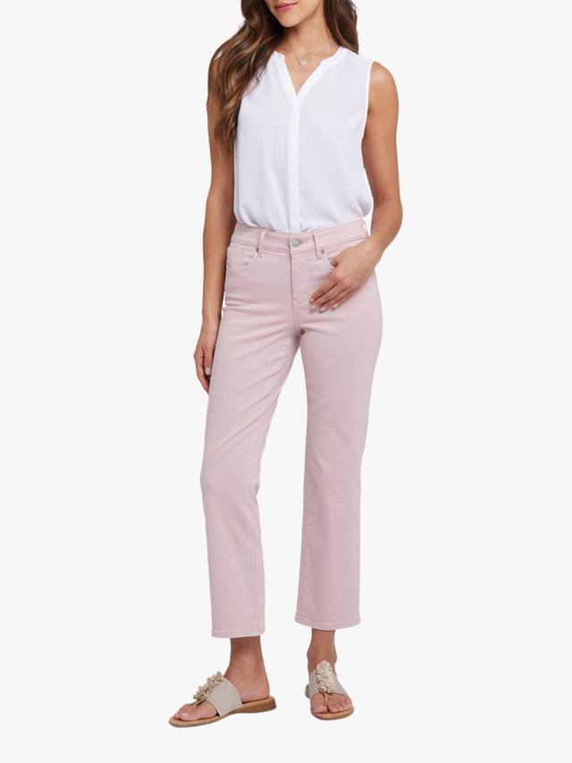 

Джинсы marilyn с прямыми щиколотками NYDJ, цвет Pale Mauve