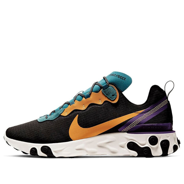 

Кроссовки react element 55 prm Nike, черный