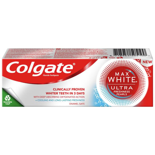 

Отбеливающая зубная паста, 50 мл Colgate, Max White Ultra