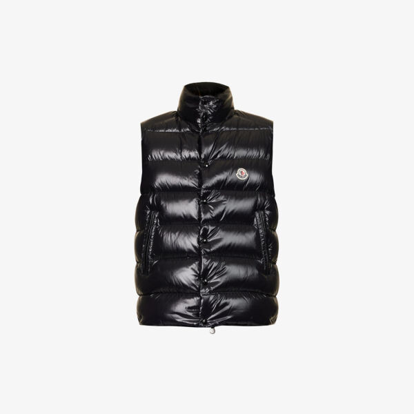 

Безрукавка с логотипом tibb Moncler, черный