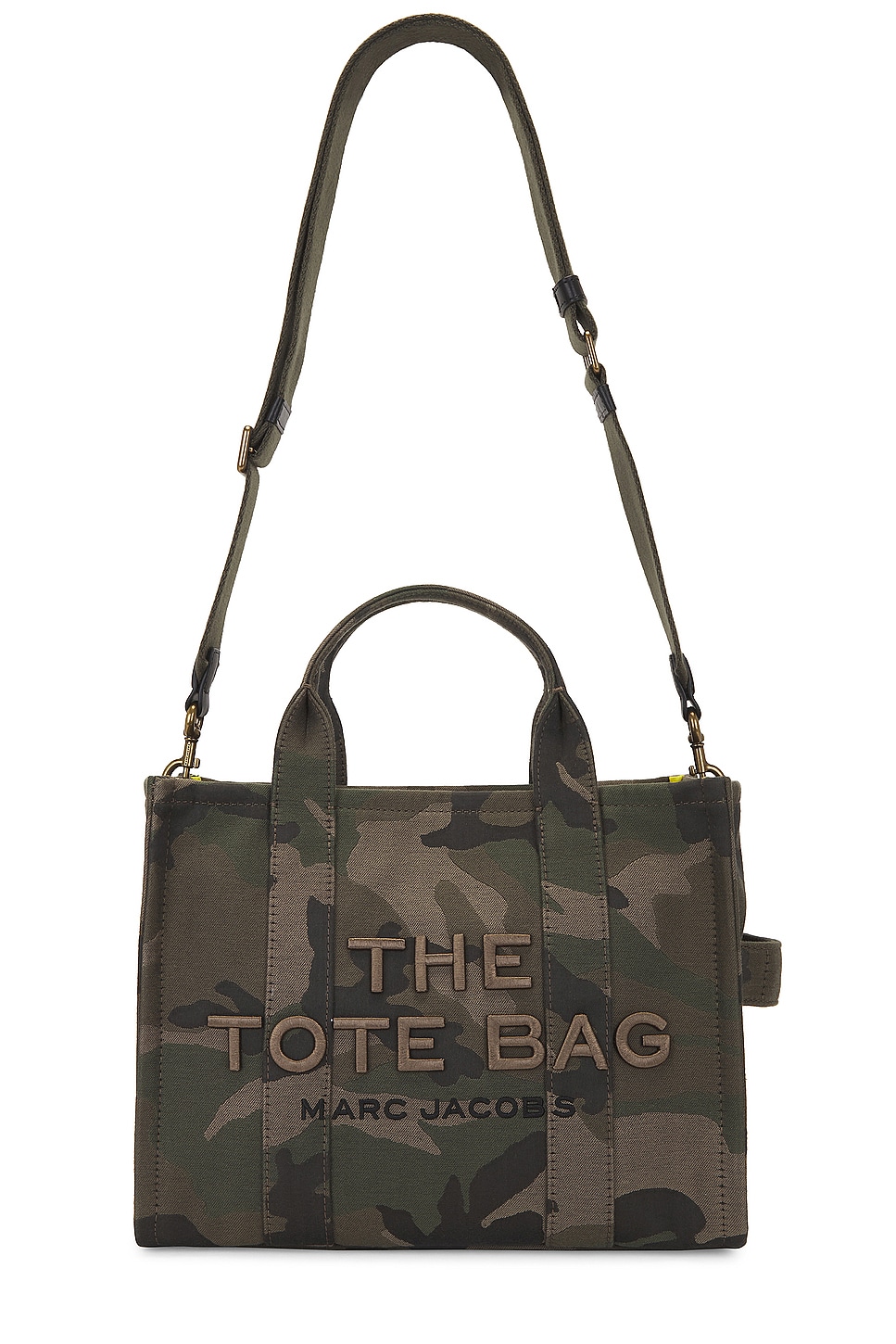 

Средняя сумка-тоут с камуфляжным жаккардом Marc Jacobs, camo multi