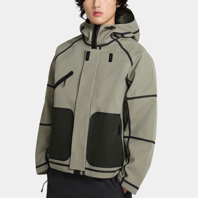 Nike Куртка мужская светло-оливковая с черным, Light Army Green/Black — фото 4