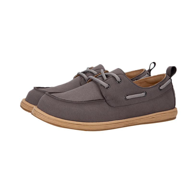 Туфли мужские Men"s Casual Men Low-Top Bian Fumao, серый — фото 2