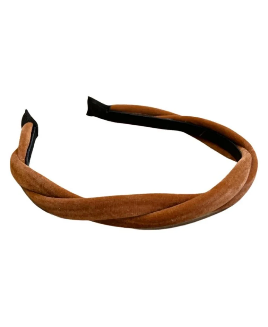 Headbands of Hope Традиционная женская фетровая повязка на голову - ржаво-коричневого цвета