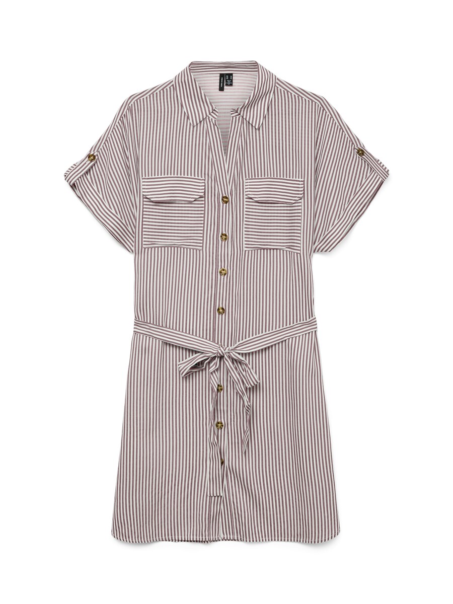

Платье-рубашка VERO MODA VMBumpy, темно-розовый