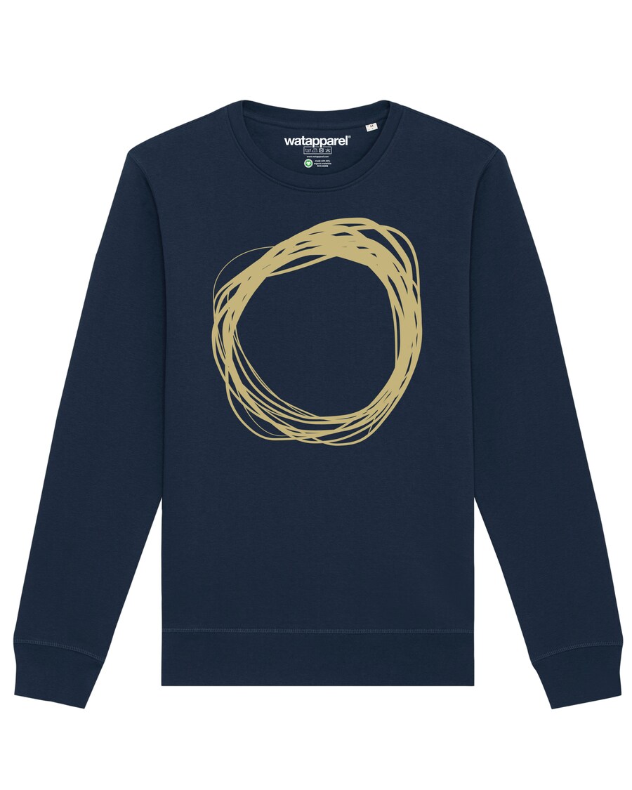 

Толстовка Watapparel Kreis, темно-синий