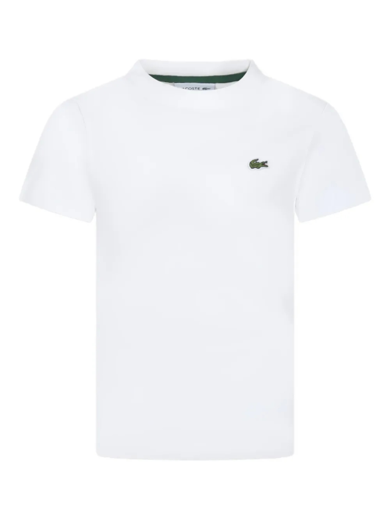 

Футболка из хлопка Lacoste Kids, белый