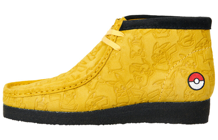 

Оригинальные ботинки Wallabee Pokémon Yellow Clarks