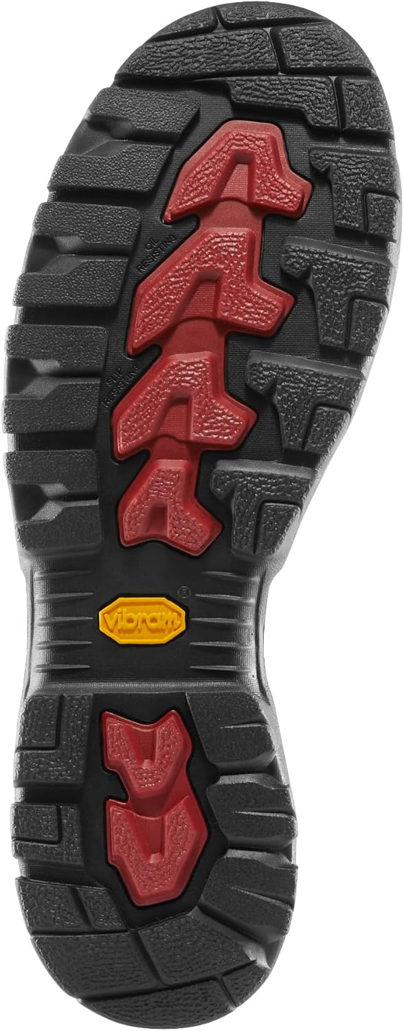 Мужские ботинки Danner Vicious 4,5 водонепроницаемые - из кожи полного зерна с дышащей подкладкой Gore-Tex, системой быстрого шнурования и противоскользящей подошвой с каблуком, темно-серый — фото 3