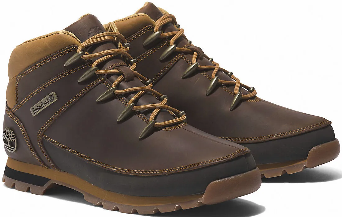 

Ботинки Timberland на шнуровке "Euro Sprint Hiker", коричневый
