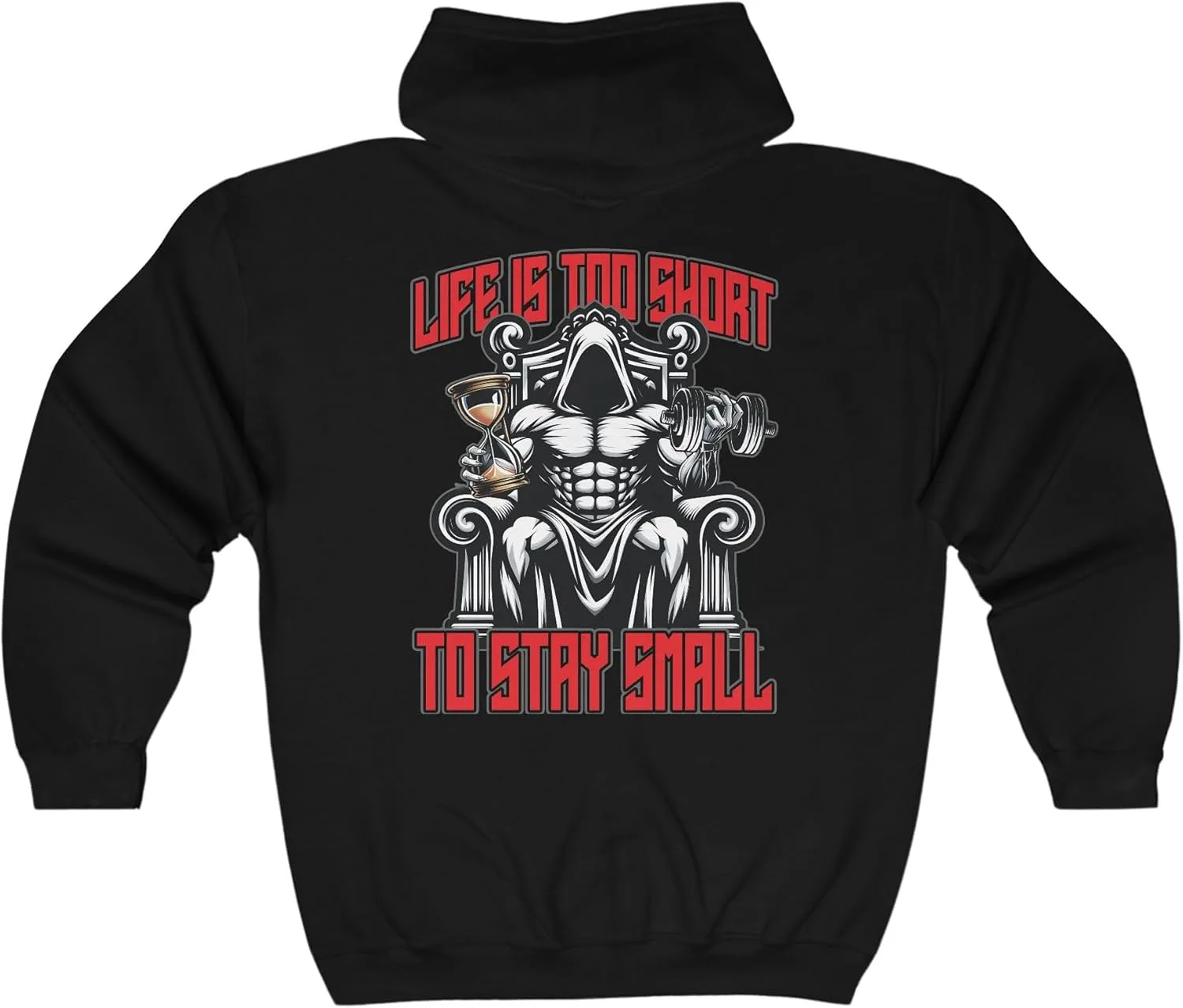 Толстовка King Grim Reaper Fitness Goals Full Zip — фото 2