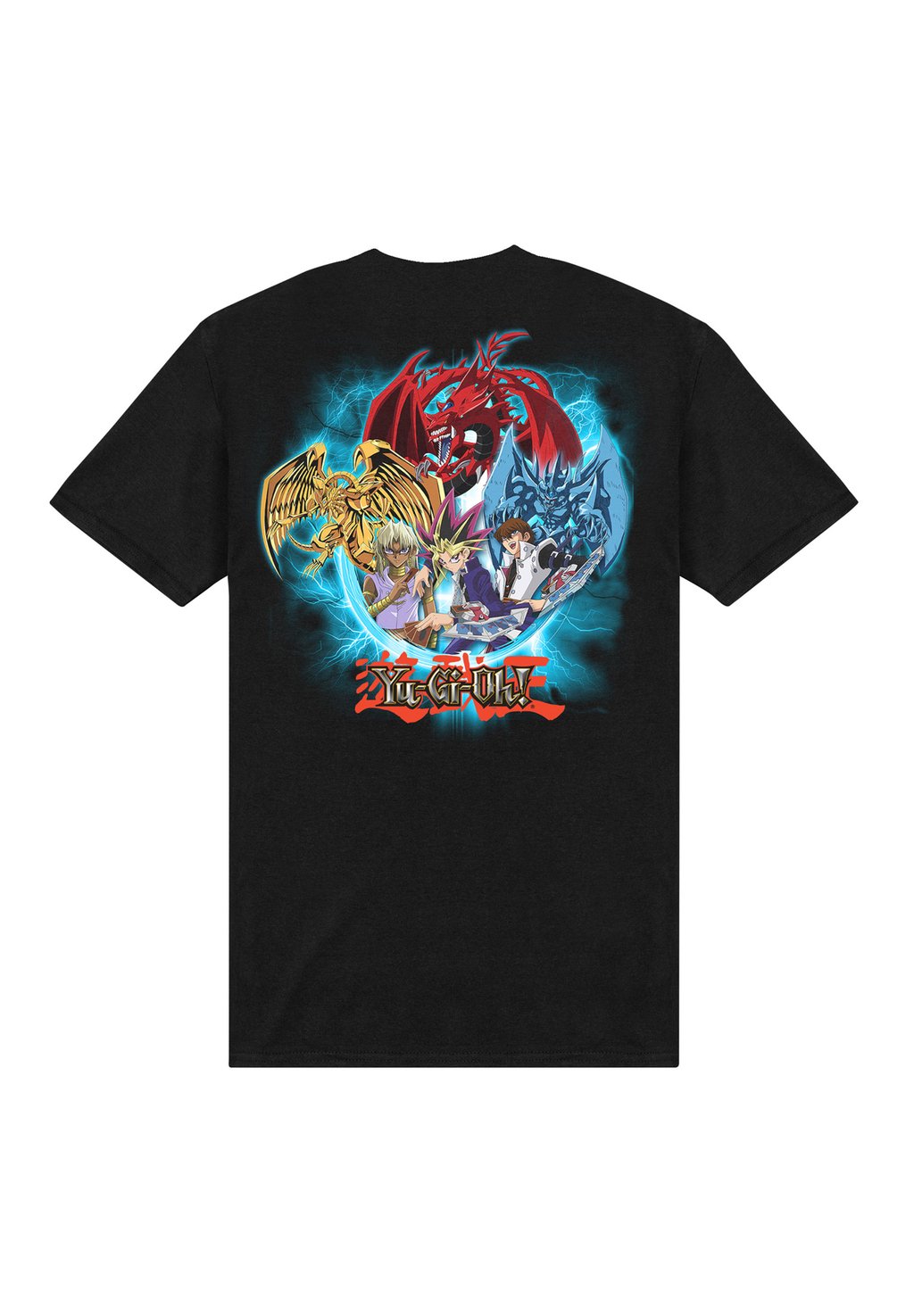 

Футболка с принтом YU-GI-OH YU-GI-OH! EGYPTIAN GODS Henry Tiger, черный