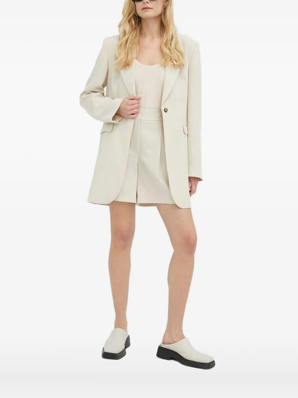 

Однобортный пиджак HERSKIND, нейтральный