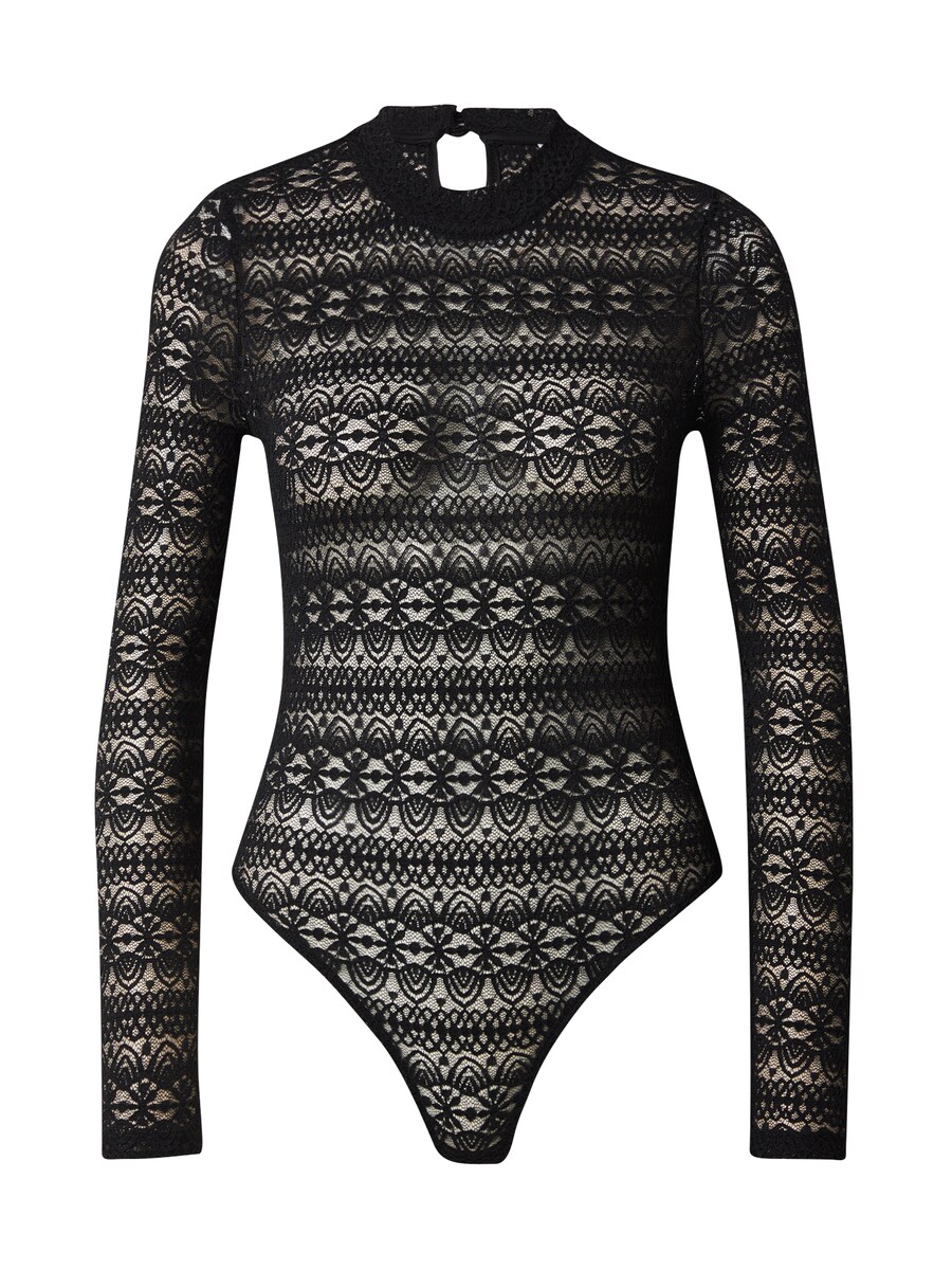 

Классический топ VILA Shirt Bodysuit VIAsh, черный