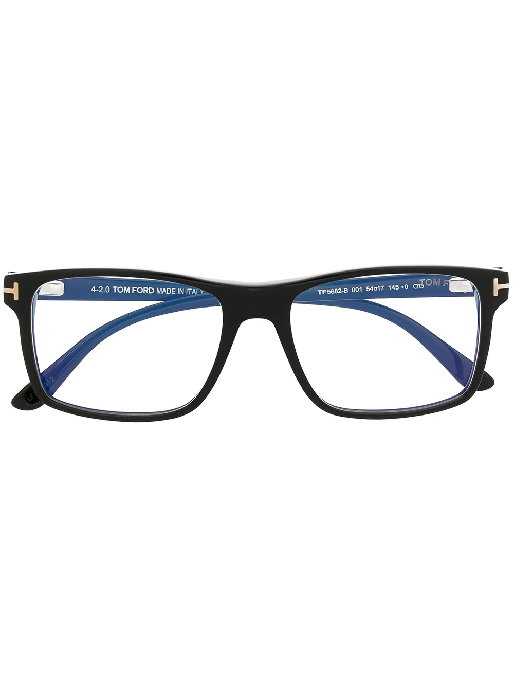 

Очки Magnetic в прямоугольной оправе TOM FORD Eyewear, черный