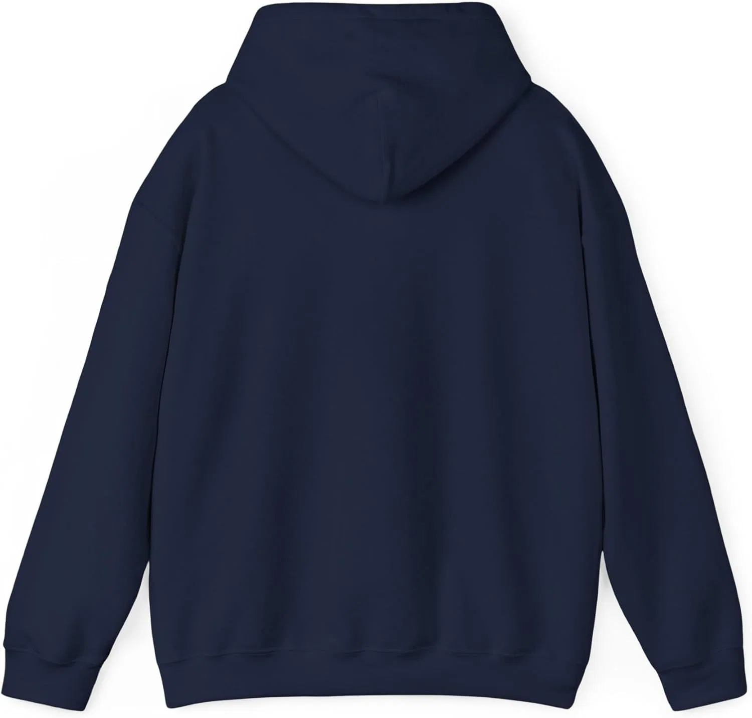 GENERIC Толстовка с капюшоном унисекс из плотной смесовой ткани Heavy Blend, Navy — фото 2