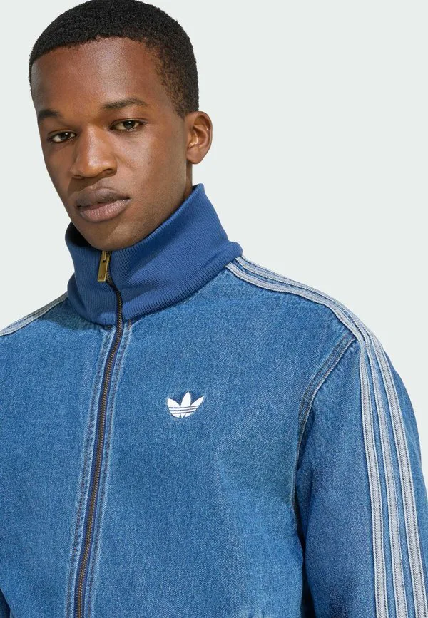 Джинсовая куртка Adidas Originals, Blue Denim — фото 3