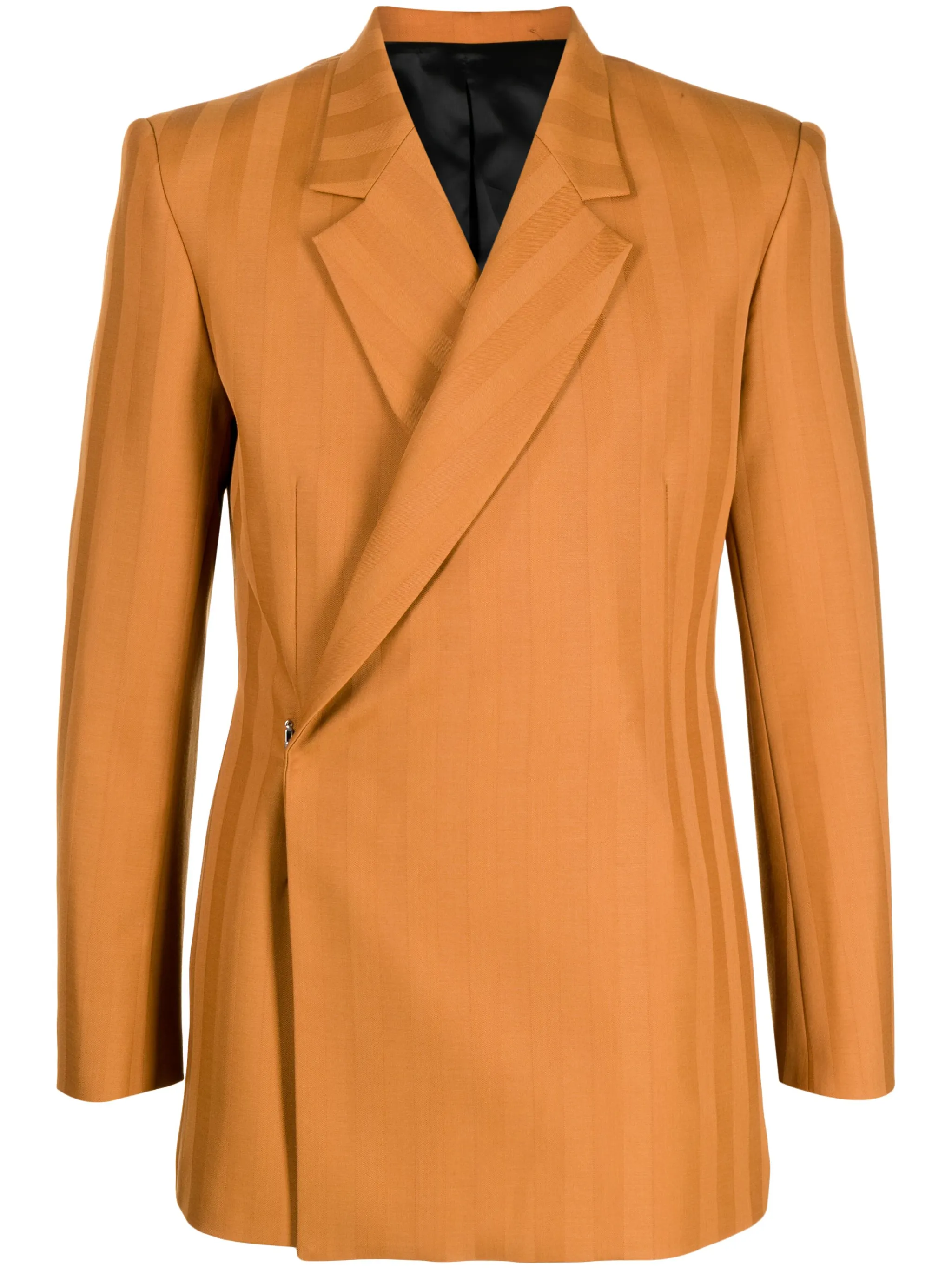 

Двубортный пиджак Egonic в полоску Egonlab., коричневый