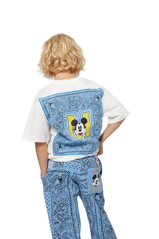 

Детская хлопковая футболка Marc Jacobs, бежевый