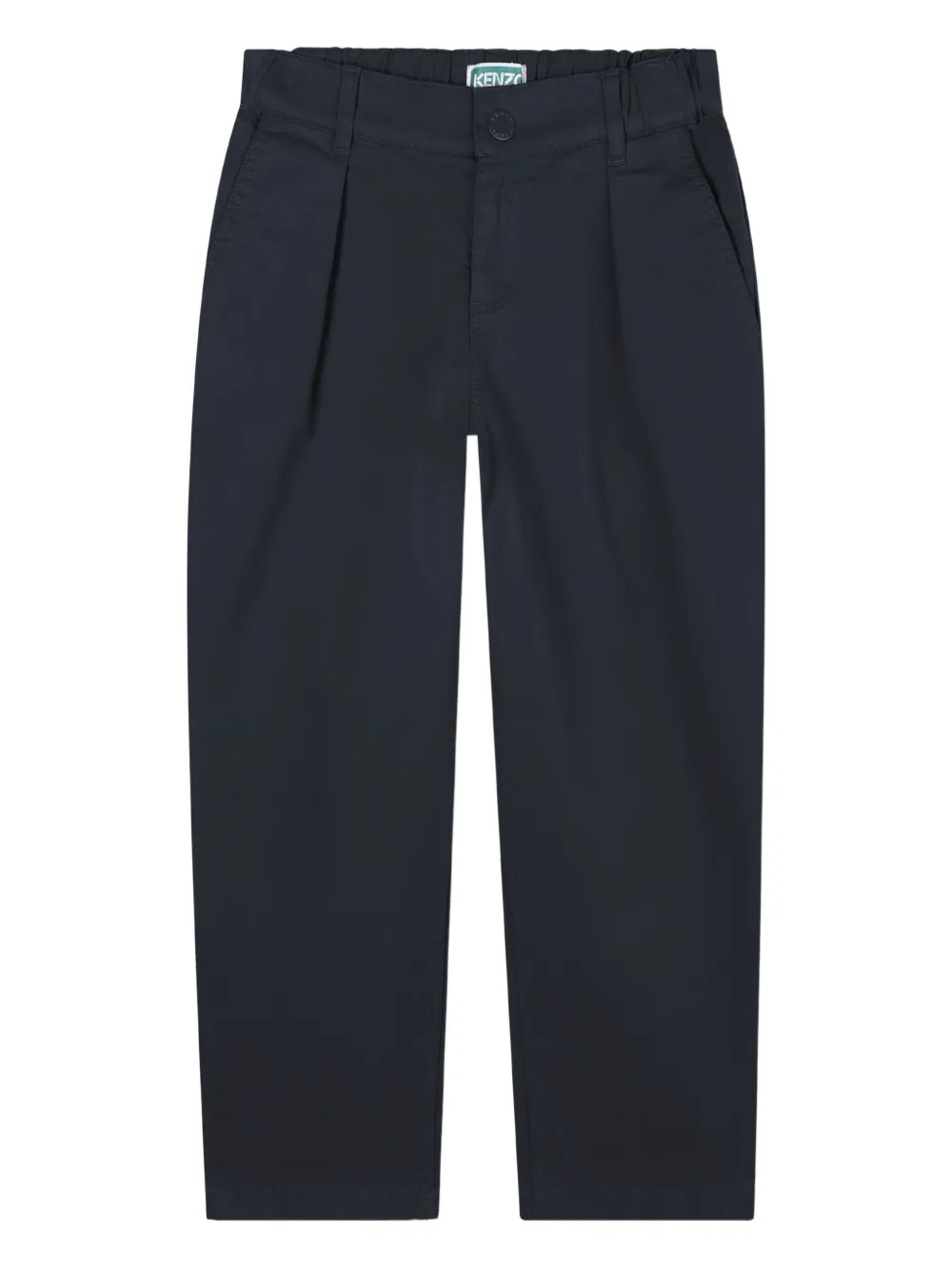 

Плиссированные брюки Kenzo Kids, синий