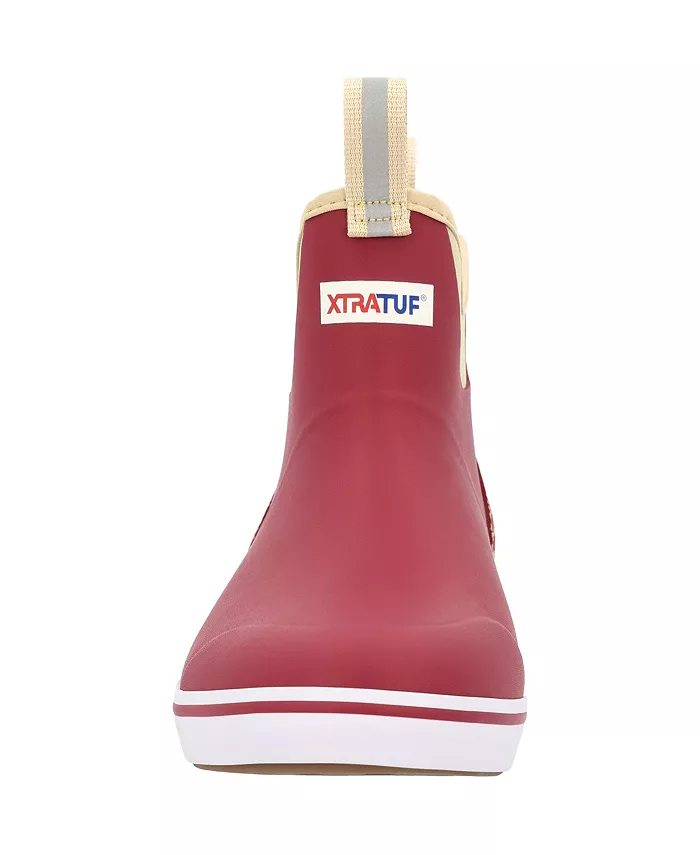 Мужские ботинки Tailgate 6 в стиле Deck с высотой до щиколотки Xtratuf, красный — фото 3