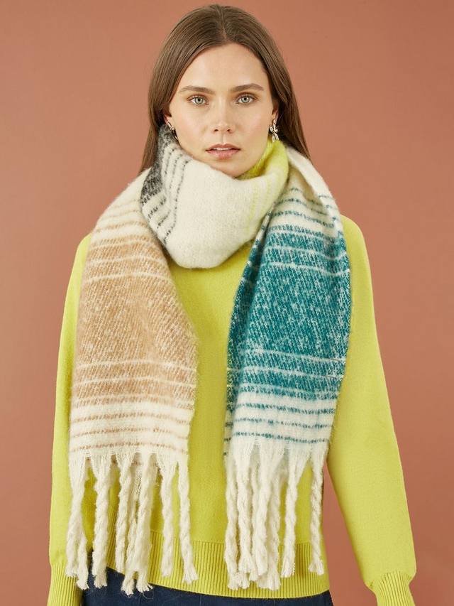 

Большой объемный шарф Yumi, Multi