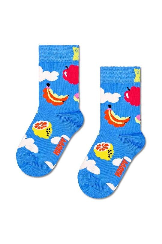 

Детские носки с фруктами и облаками Happy Socks, синий