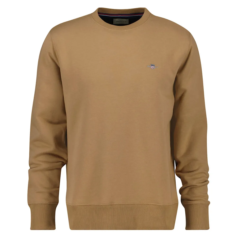 

Толстовка Gant Shield Regular Fit, коричневый