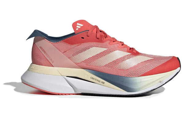 Кроссовки adizero boston 12 Adidas, алый — фото 3