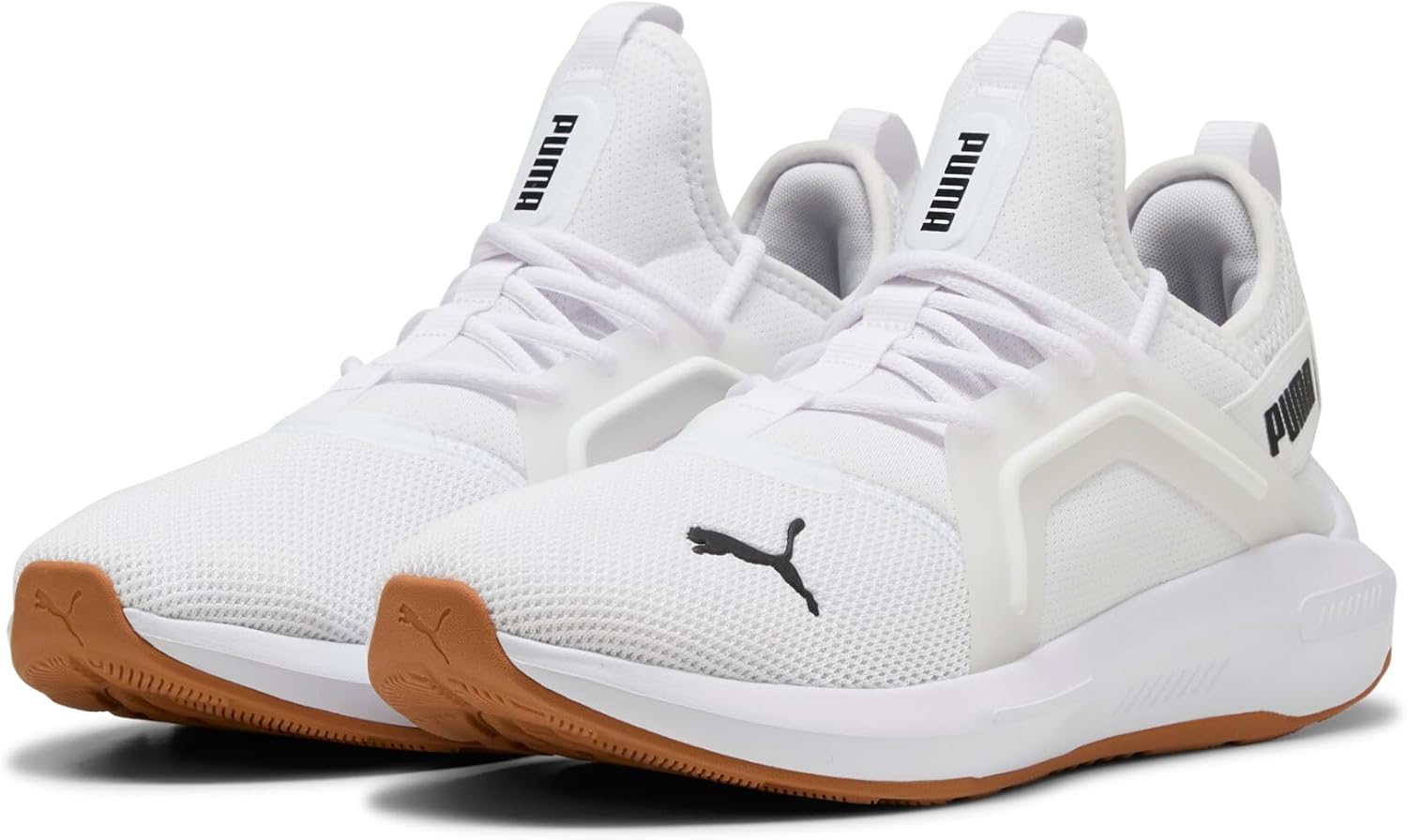 Кроссовки для шоссейного бега PUMA Softride Enzo 5 для унисекс, белый/черный — фото 2