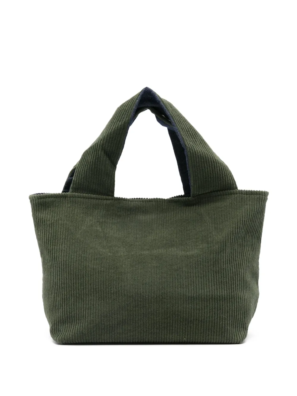 

Вельветовая сумка-тоут Why Ci, зеленый