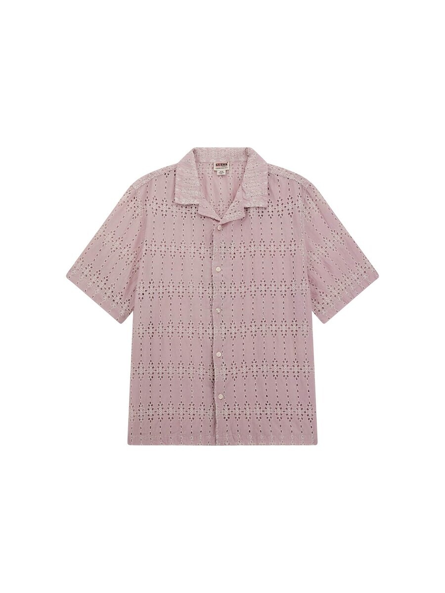 

Рубашка GUESS Comfort fit Button Up, цвет Rose