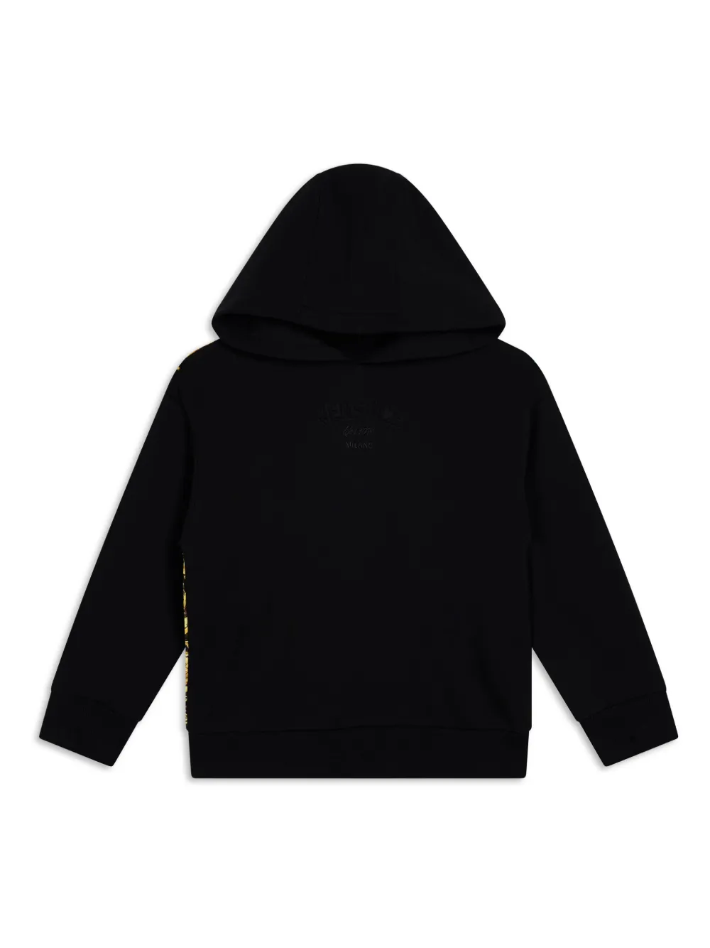

Толстовка с принтом Versace Kids, черный