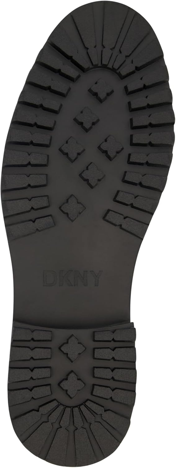 Мужские слипоны DKNY с круглым носком и резиной подошвой, черный — фото 3