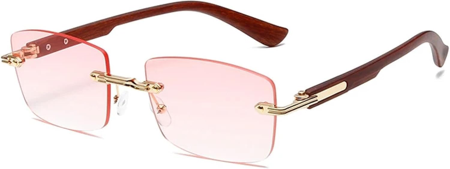 

Модные женские солнцезащитные очки с прозрачным градиентом «океан», защита от УФ-излучения UV400; мужские солнцезащитные очки в стиле панк TOIPASTN, Golden Pink Gradient